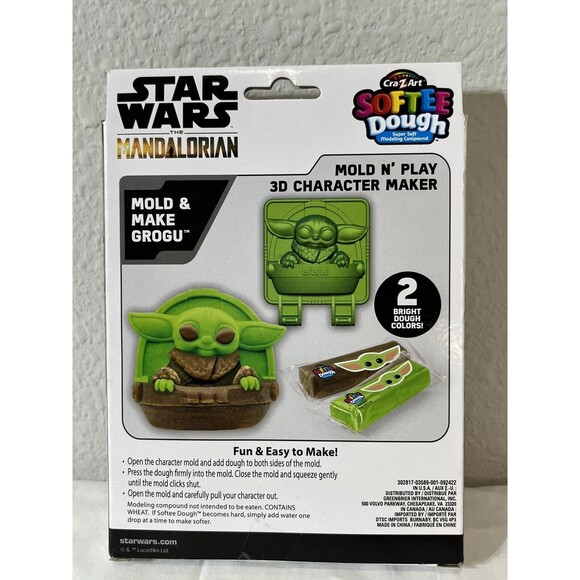 Star Wars The mandalorian Mold & Make Grogu Mib - Picture 3 of 7